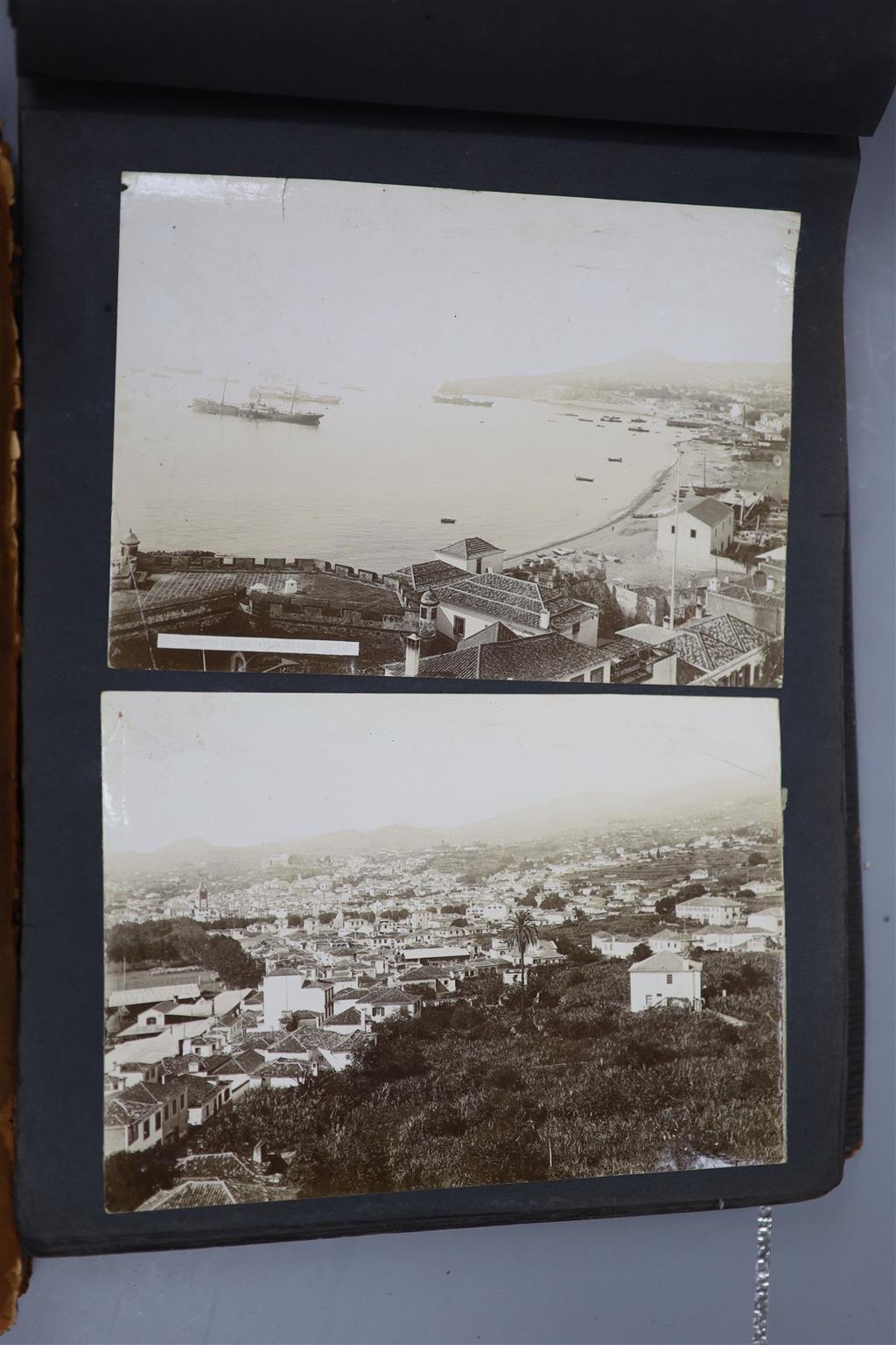 Two photograph albums including Quebec, The Canadian Northern Railway System etc.